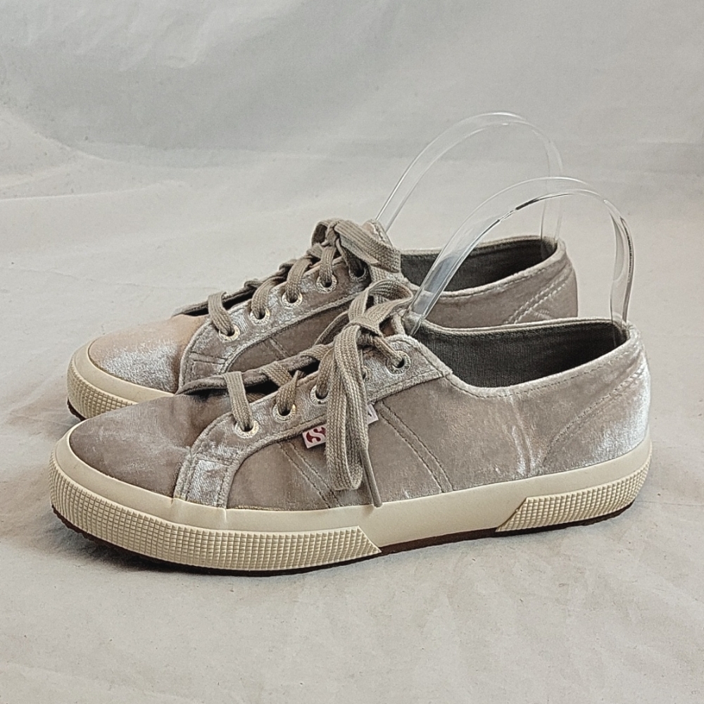 Superga Velvet Sneakers